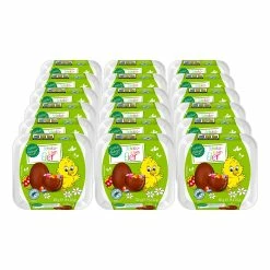 Fröhliche Osterzeit Dip Eier Mit Schokolinsen 120 G, 18er Pack
