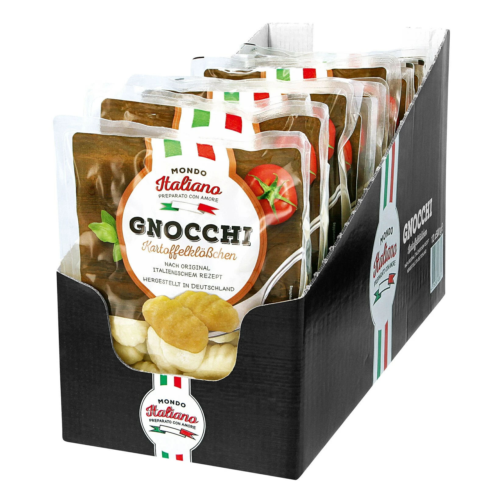 Mondo Italiano Gnocchi 500 G, 12er Pack 3 Mondo Italiano Gnocchi 500 G, 12er Pack