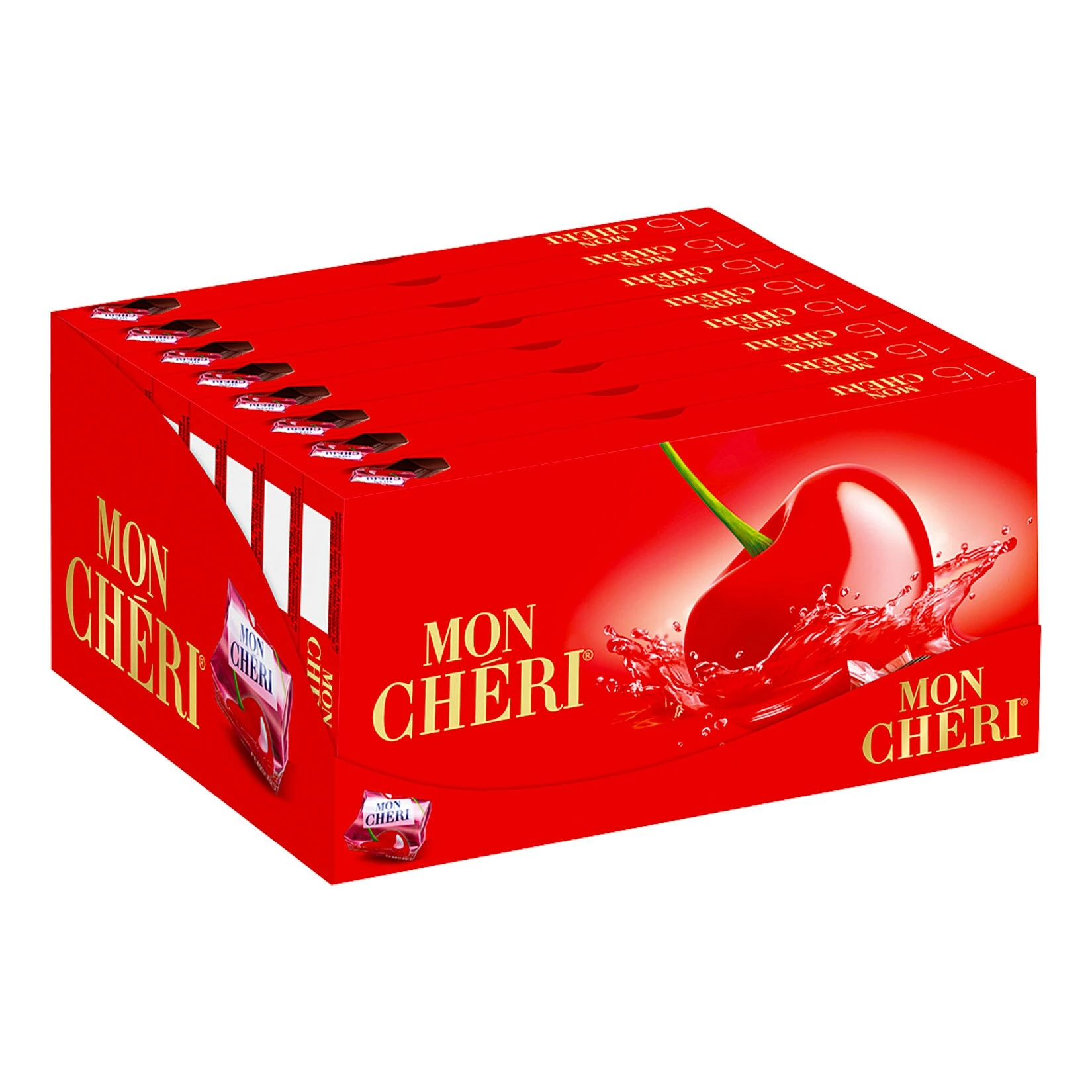 Ferrero Mon Cheri 157 G, 8er Pack 3 Ferrero Mon Cheri 157 G, 8er Pack