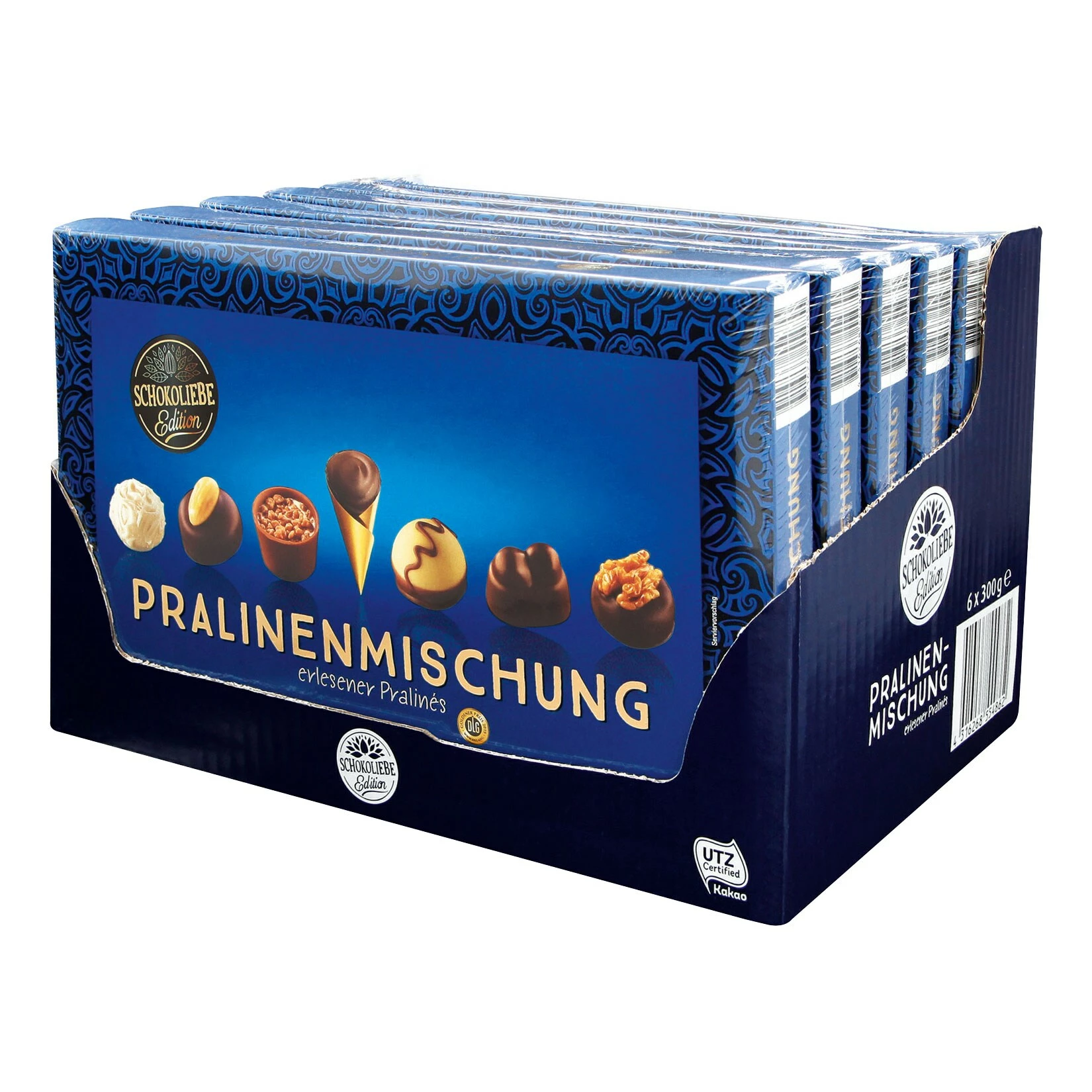Schokoliebe Edition Pralinenmischung 300 G, 6er Pack 3 Schokoliebe Edition Pralinenmischung 300 G, 6er Pack