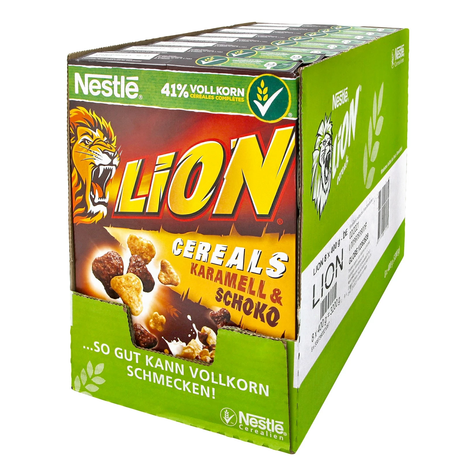 Nestlé® Nestle Lion Cereals 400 G, 8er Pack 3 Nestlé® Nestle Lion Cereals 400 G, 8er Pack