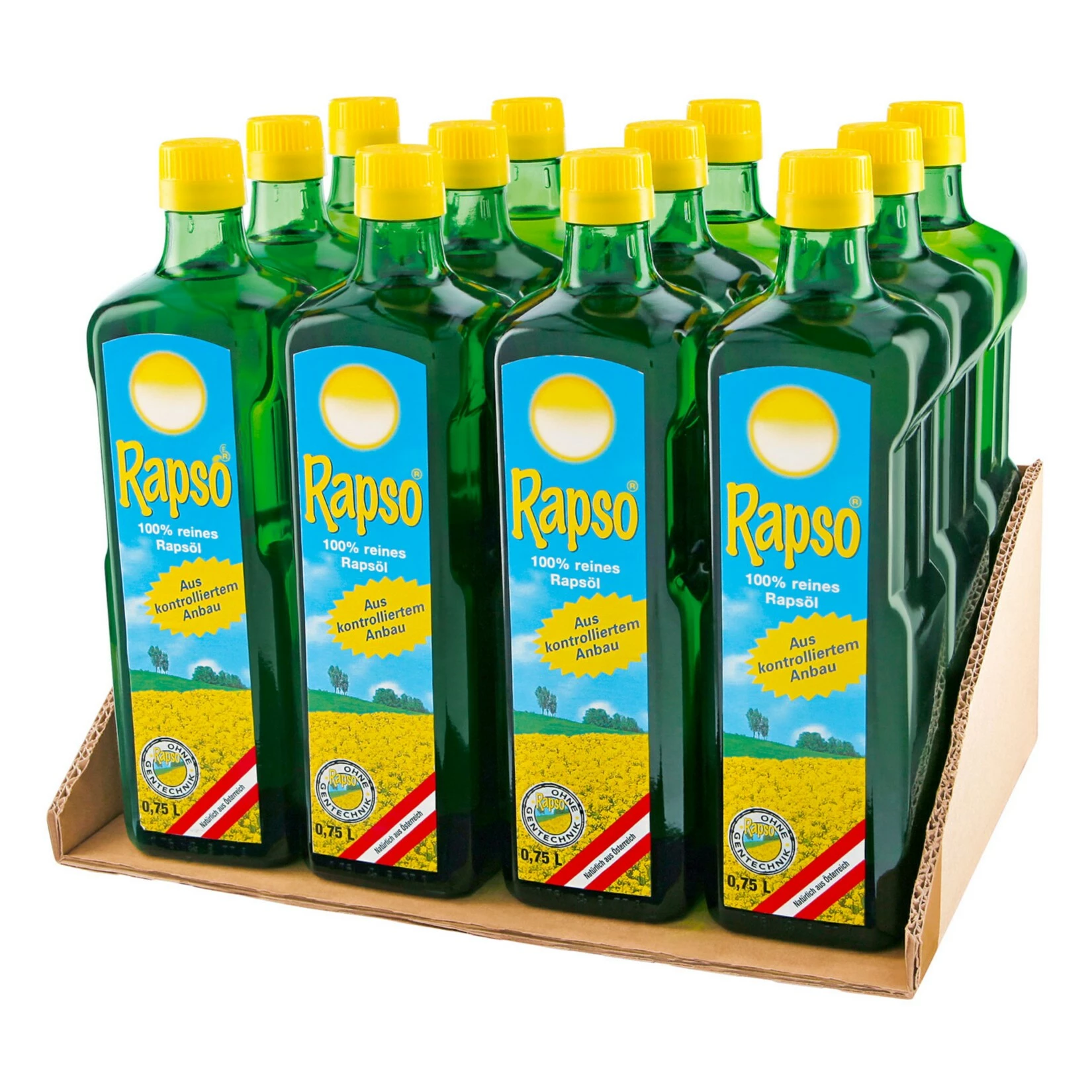 Rapso Rapsöl 750 Ml, 12er Pack 3 Rapso Rapsöl 750 Ml, 12er Pack