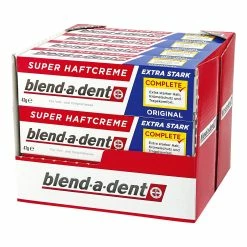 Blend-a-dent Super-Haftcreme Extra Stark 47 G, 12er Pack