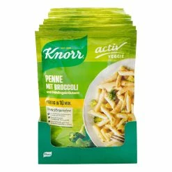 Knorr Veggie Penne Mit Broccoli 146 G, 10er Pack