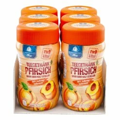 Captains Tea Instanttee Pfirsich 400 G, 6er Pack