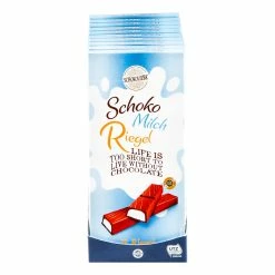 Schokoliebe Edition Schokoliebe Schoko-Milch-Riegel 200 G, 10er Pack