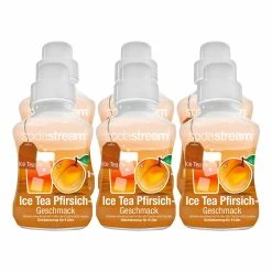 Sodastream Sirup Ice Tea Pfirsich 0,375 Liter, 6er Pack