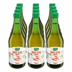 BioBio Apfelessig Klar 750 Ml, 12er Pack