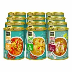 Satori Asia Suppe 400 Ml, Verschiedene Sorten, 12er Pack