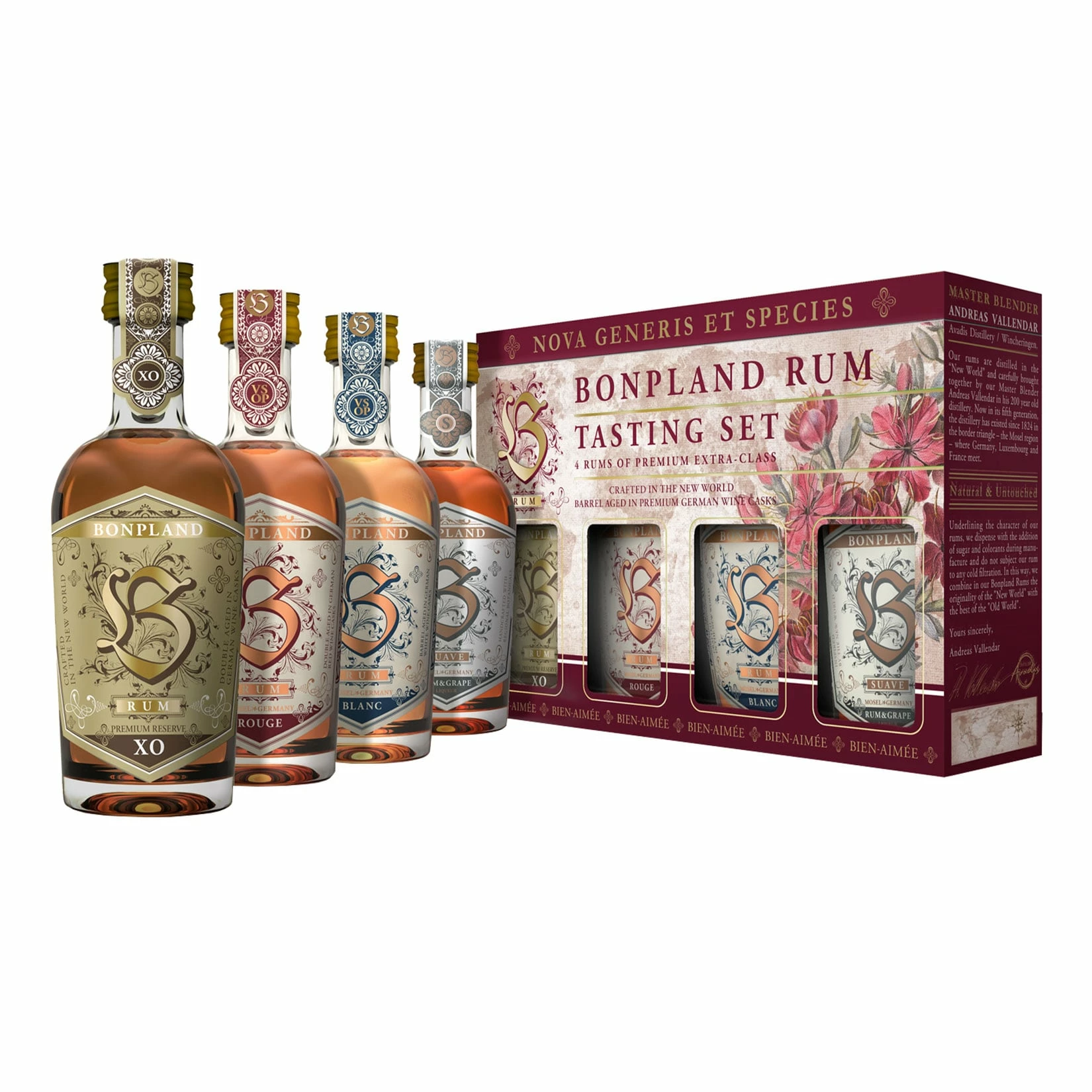 Sonstige Bonpland Rum Tasting Set 4 X 50ml 2 Sonstige Bonpland Rum Tasting Set 4 X 50ml