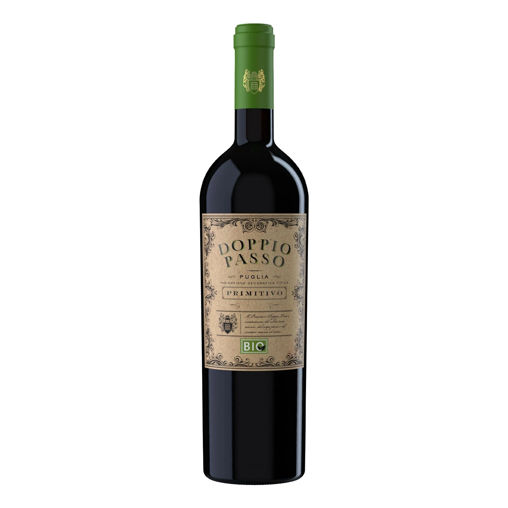 Doppio Passo Primitivo Bio Halbtrocken 13,0 % Vol 0,75 Liter 3 Doppio Passo Primitivo Bio Halbtrocken 13,0 % Vol 0,75 Liter