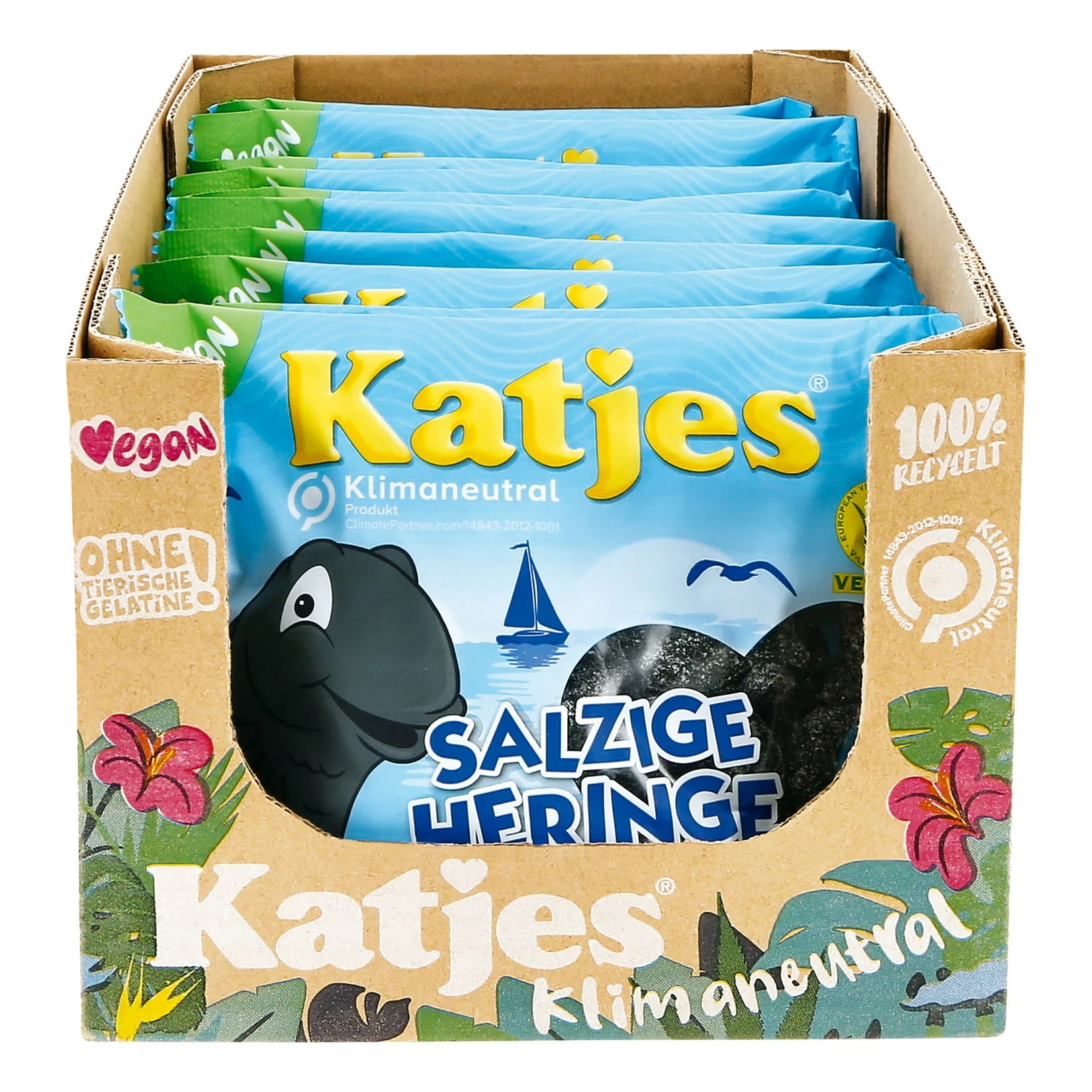 Katjes Lakritz Salzige Heringe 200 G, 20er Pack 3 Katjes Lakritz Salzige Heringe 200 G, 20er Pack