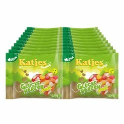Katjes Fruchtgummi Glücksherzen Sauer 275 G, 20er Pack