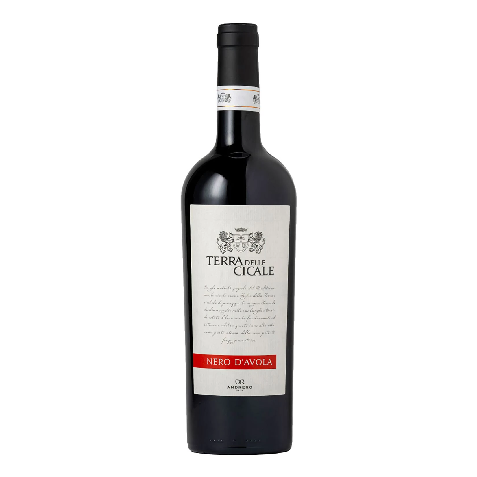 Terra Delle Cicale Nero D'Avola Sicilia DOP 13,5 % Vol 0,75 Liter 3 Terra Delle Cicale Nero D'Avola Sicilia DOP 13,5 % Vol 0,75 Liter