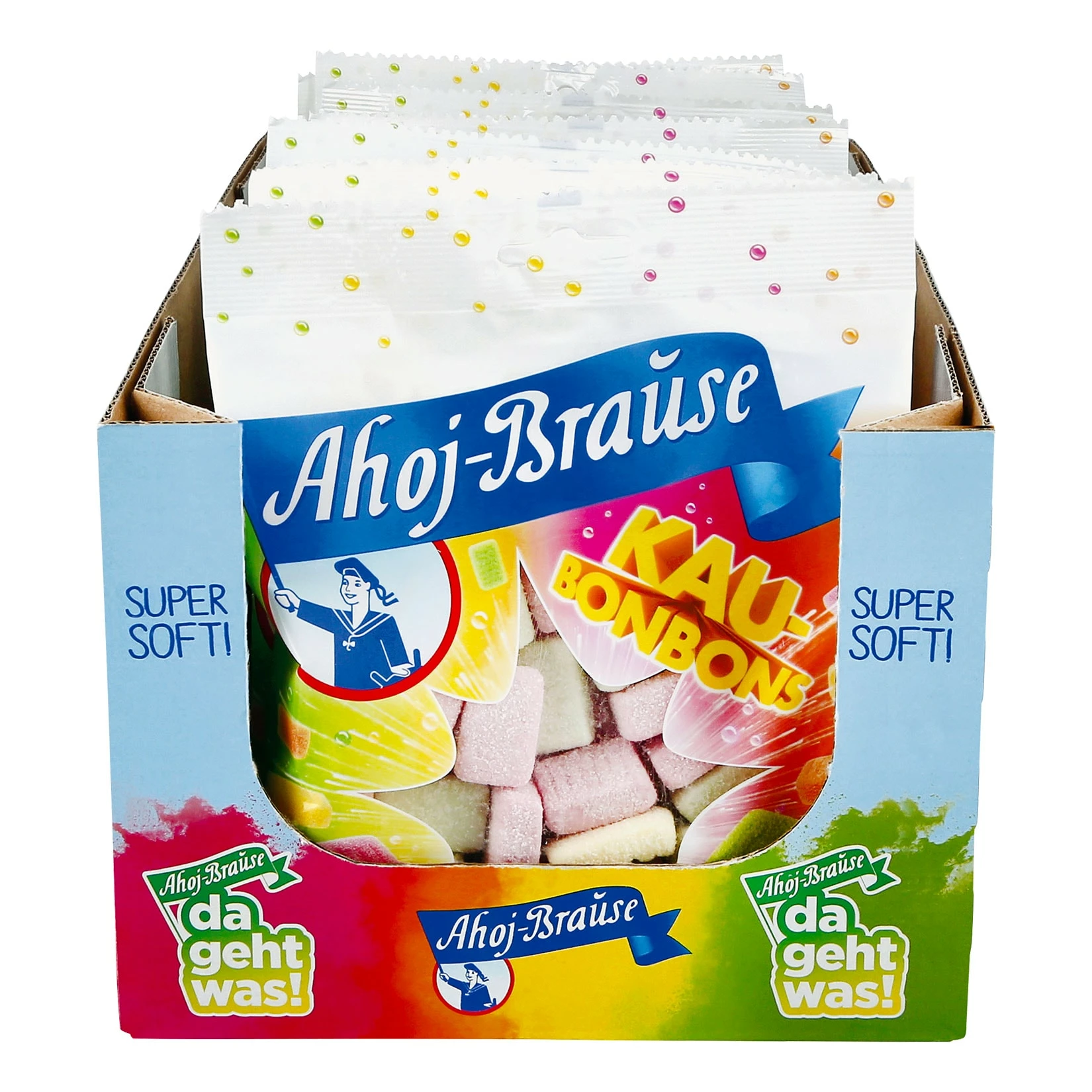Ahoj Brause Kaubonbons 150 G, 16er Pack 3 Ahoj Brause Kaubonbons 150 G, 16er Pack