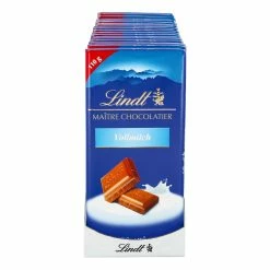 Lindt Maitre Tafelschokolade Vollmilch 110 G, 20er Pack