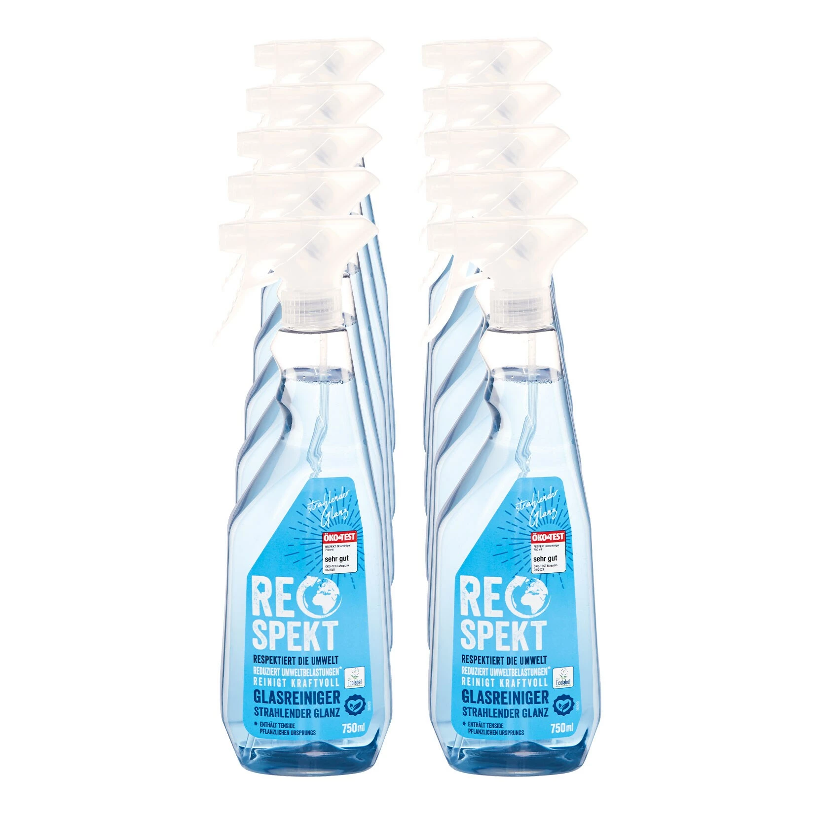 Respekt Glasreiniger 750 Ml, 10er Pack 3 Respekt Glasreiniger 750 Ml, 10er Pack