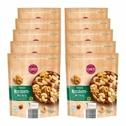 Clarkys Clarky Feinste Nusskernmischung 200 G, 10er Pack
