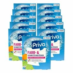 Priva Farbfangtücher 24 Stück, 11er Pack