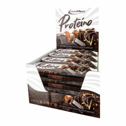 Sonstiges IronMaxx Proteino Riegel Double Dark Chocolate 30 G, 12er Pack