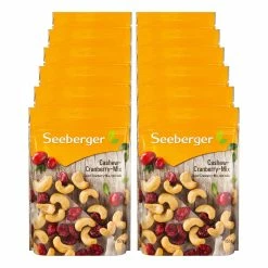 Seeberger Cashew-Cranberry-Mix 150 G, 12er Pack