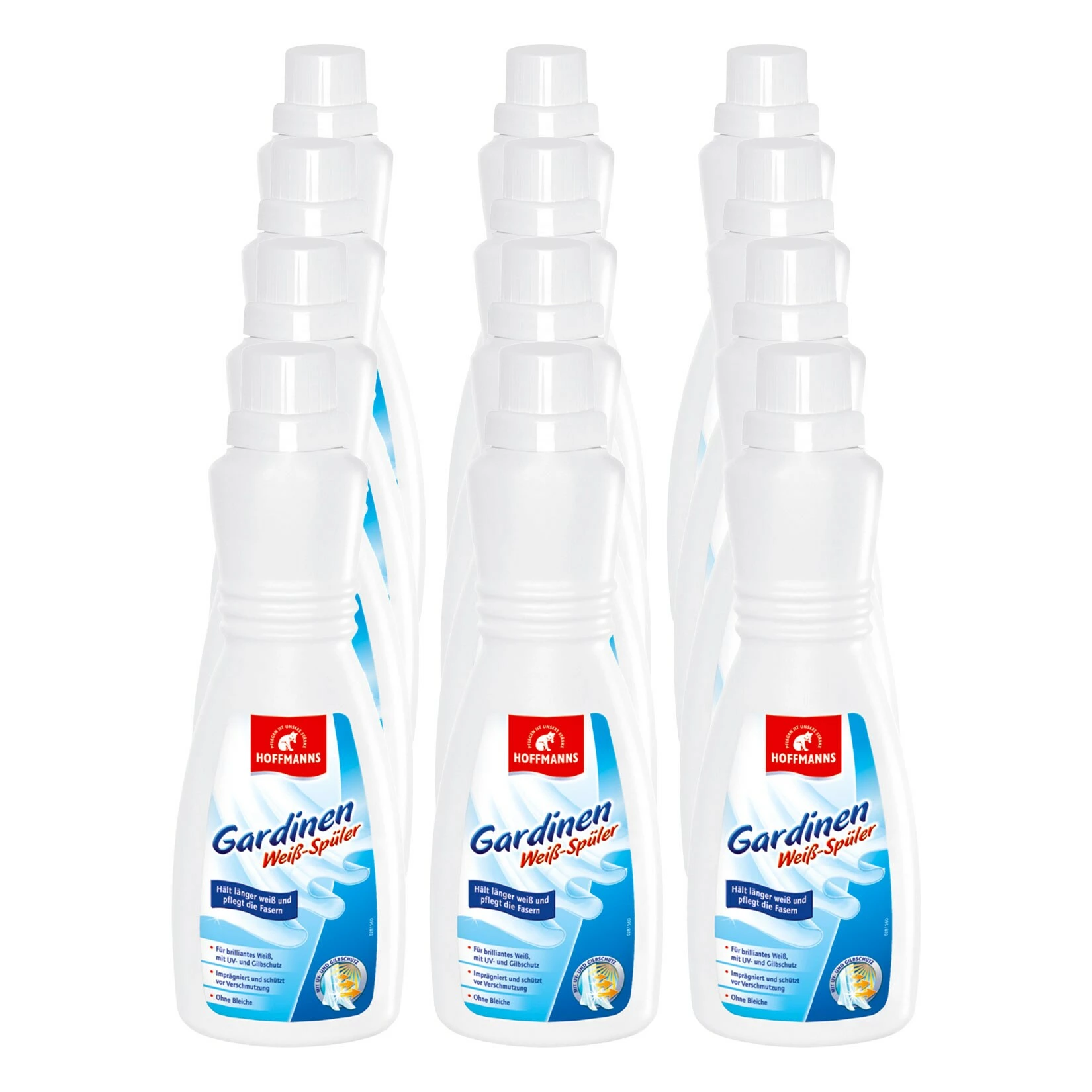 Hoffmanns Waschmittel Gardinen Weiß-Spüler 500 Ml, 12er Pack 3 Hoffmanns Waschmittel Gardinen Weiß-Spüler 500 Ml, 12er Pack