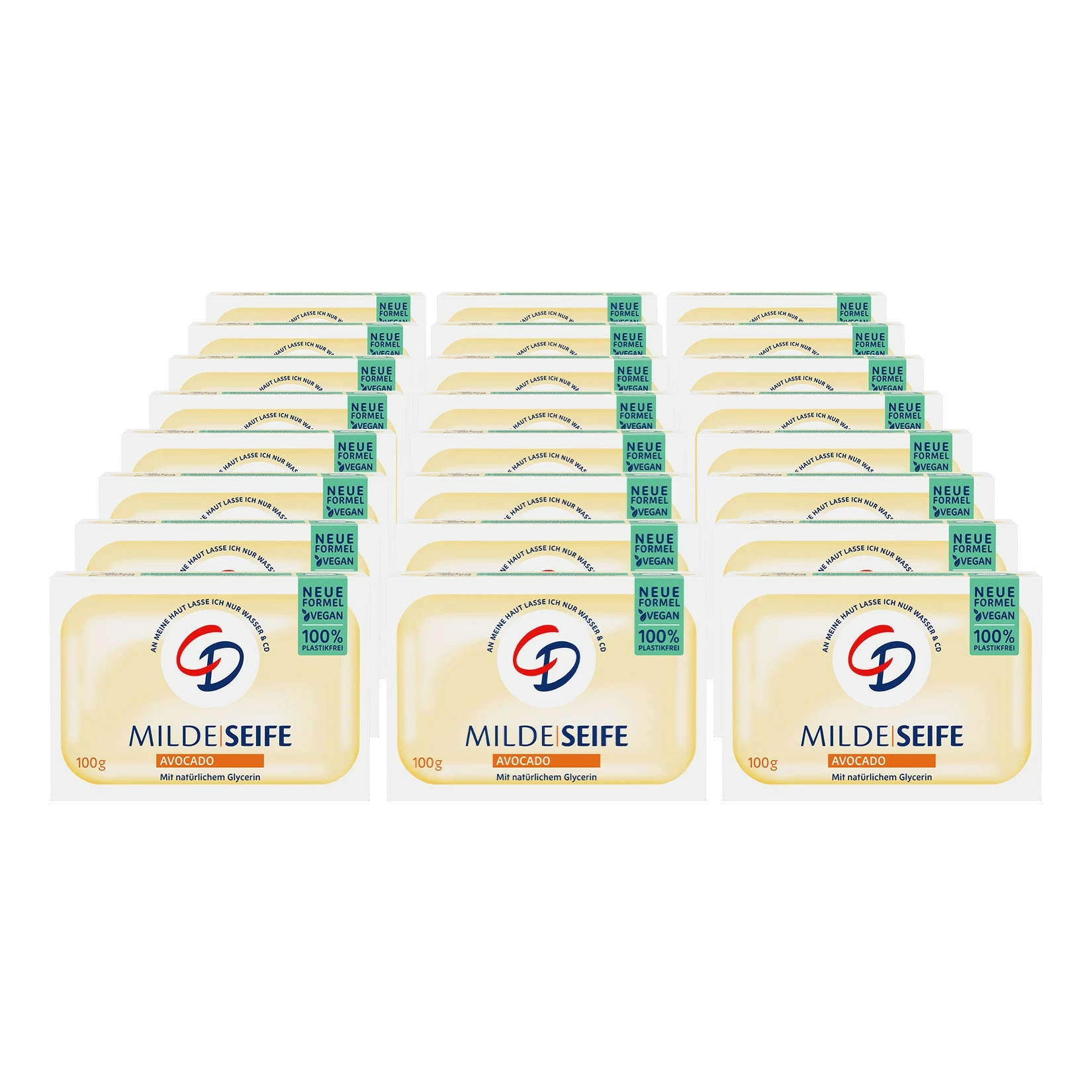CD Milde Seife Avocado 100 G, 24er Pack 3 CD Milde Seife Avocado 100 G, 24er Pack