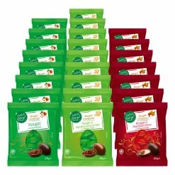 Fröhliche Osterzeit Nougat Creationen 200 G, Verschiedene Sorten, 24er Pack
